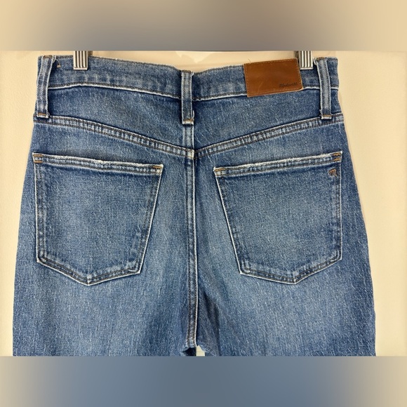 Madewell The High Rise Slim Crop Boyjean in Lavern Wash - Picture 8 of 16